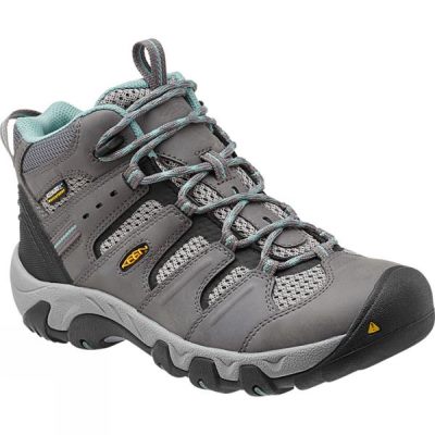 Botas Keen Koven Mid WP Mujer - Gris / Azules - Chile HPO460173